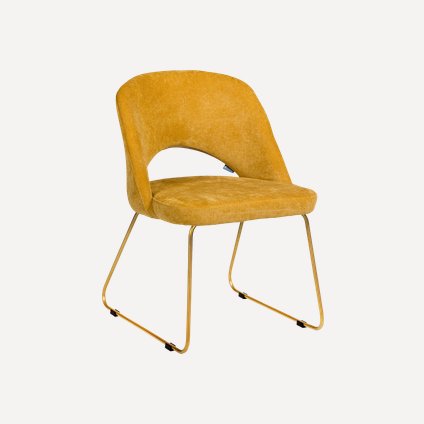 Стул Ларс-5 Velvet Yellow