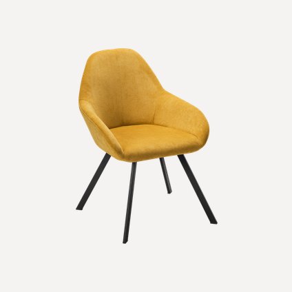 Стул Кент-6 Velvet Yellow