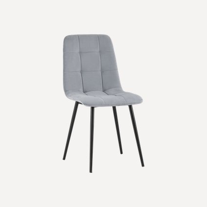 Стул Лестер Velvet Light Grey