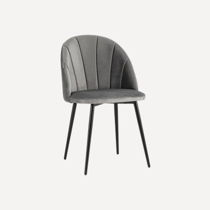 Стул Бартон Velvet Grey
