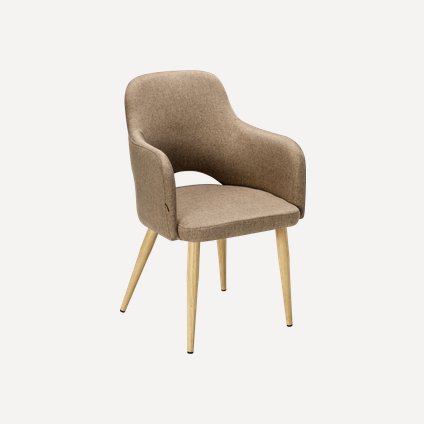 Стул Лэджер Arm-1 Textile Beige