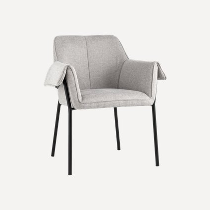 Стул Круз Textile Light Grey