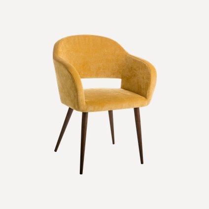 Стул Одар-2 Velvet Yellow