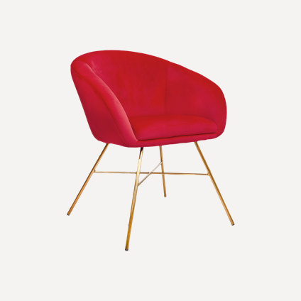 Стул Амур Velvet Red
