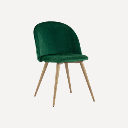 Стул Лион-2 Velvet Emerald с ромбами