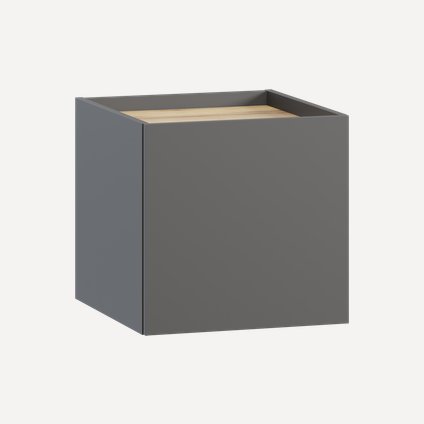 Тумба прикроватная Вита 45x44 Графитовый
