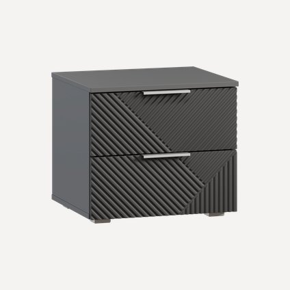 Тумба прикроватная Шелтон 50x44 Графитовый