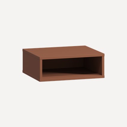 Тумба прикроватная подвесная Ивейн 4-42x15 Терракотовый