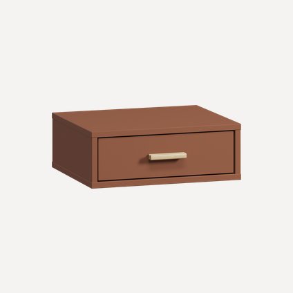 Тумба прикроватная подвесная Ивейн 5-42x15 Терракотовый