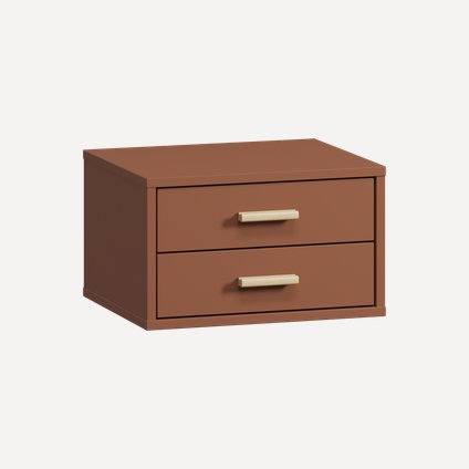 Тумба прикроватная подвесная Ивейн 6-42x25 Терракотовый