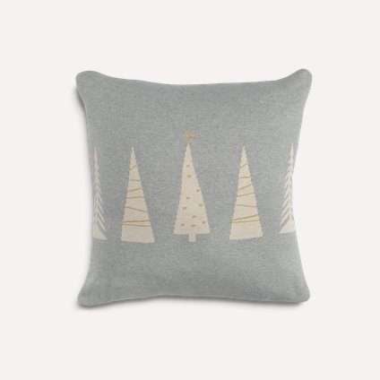 Подушка Кристмас 45x45 Grey