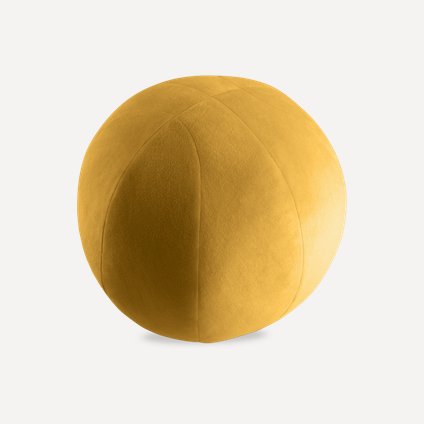 Подушка Винси Velvet Yellow
