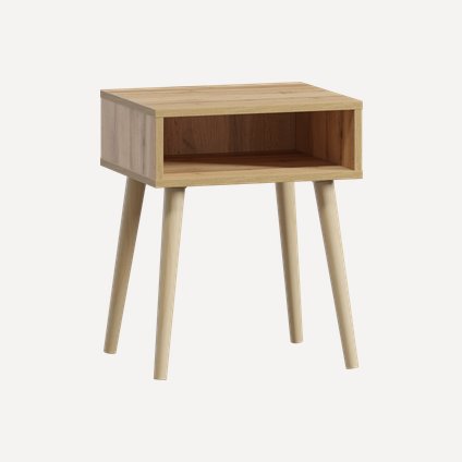 Тумба прикроватная Ивейн-1 Gene Open Wood Simple