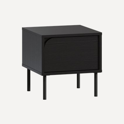 Тумба прикроватная Блест 40x40 Черный древесный