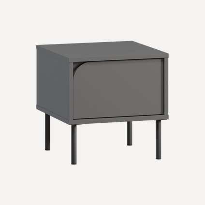 Тумба прикроватная Блест 40x40 Графитовый