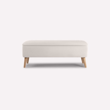 Банкетка Вайли Bucle White