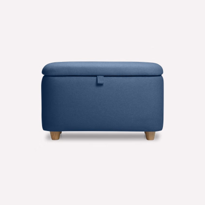 Банкетка Аймо Textile Navy Blue