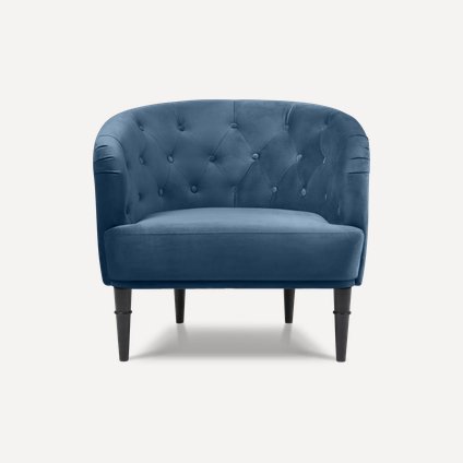 Кресло Шенто Barhat Navy Blue