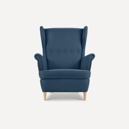 Кресло Дженкс Textile Navy Blue