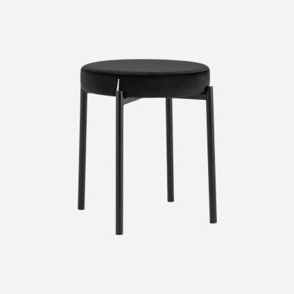 Табурет Рон Velvet Black