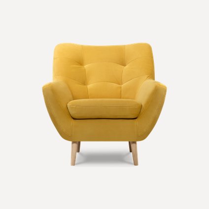 Кресло Витио Velvet Yellow