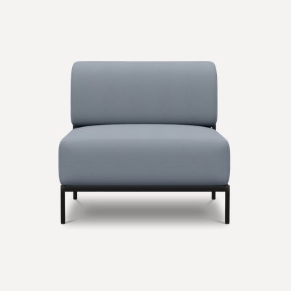 Кресло Нолан-B Textile Dusty Blue