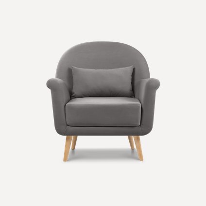 Кресло Робс Velvet Grey