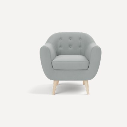 Кресло Роттердам Velvet Grey