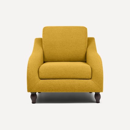 Кресло Флори Textile Yellow