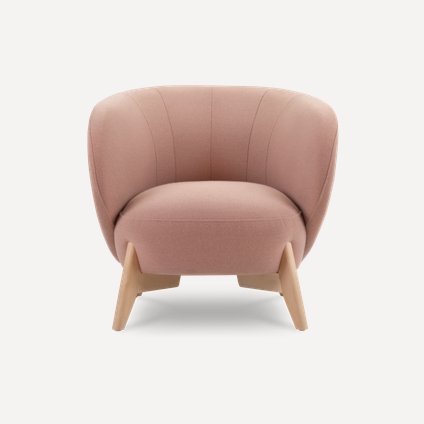 Кресло Тилар Рогожка Розовый