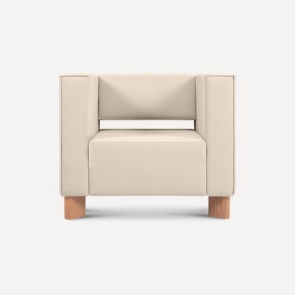 Кресло Гермис Velvet Beige