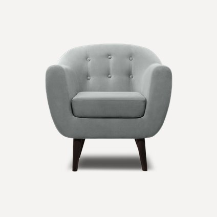 Кресло Роттердам Velvet Grey