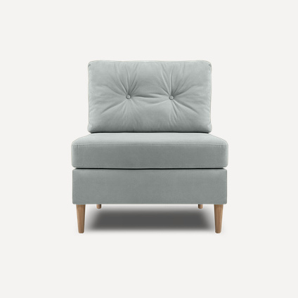 Кресло Динс-1 Velvet Grey