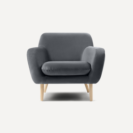 Кресло Дания Barhat Grey