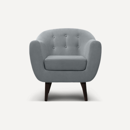 Кресло Роттердам Velvet Grey