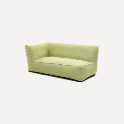 Канапе Нельс-2 Textile Lime