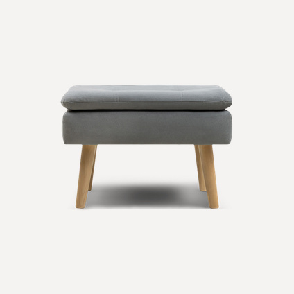 Пуф Чарли Velvet Grey