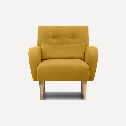 Кресло Риль Velvet Mustard