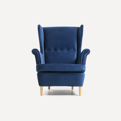 Кресло Дженкс Barhat Blue