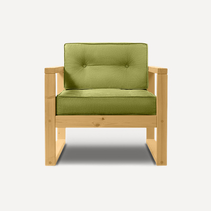 Кресло Астер Textile Lime