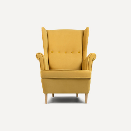 Кресло Дженкс Velvet Yellow