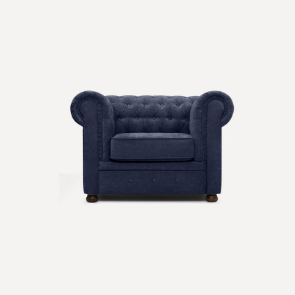 Кресло Честер Velvet Blue