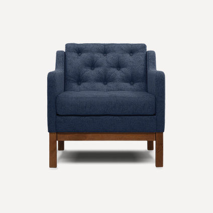 Кресло Айверс Textile Blue