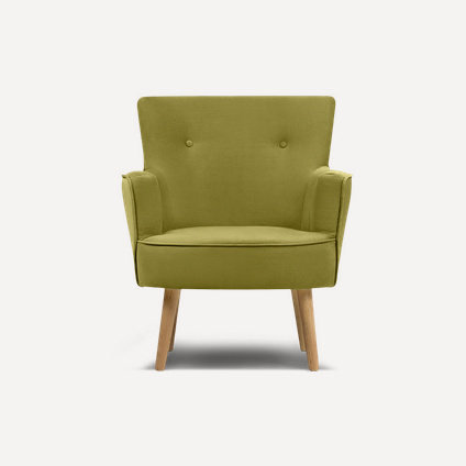 Кресло Чарли Velvet Lime
