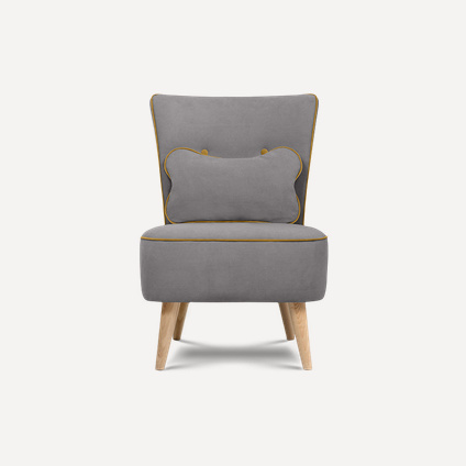 Кресло Стеос Velvet Grey