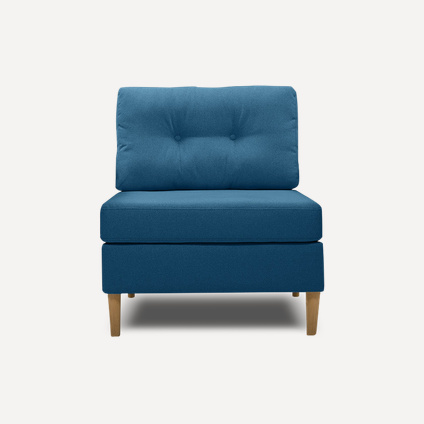 Кресло Динс-1 Sherst Blue