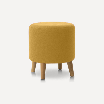 Пуф Плиди Velvet Yellow