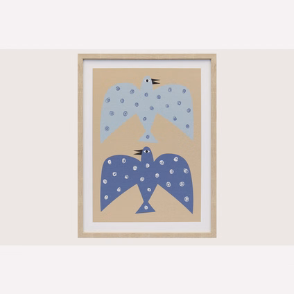 Постер Бердс Dots