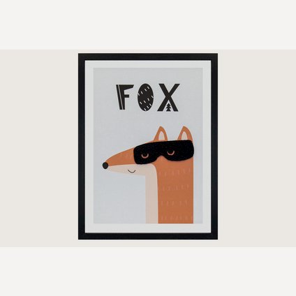 Постер детский Хироу Fox