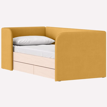 Детская кровать Модди 90 Velvet Yellow уценка